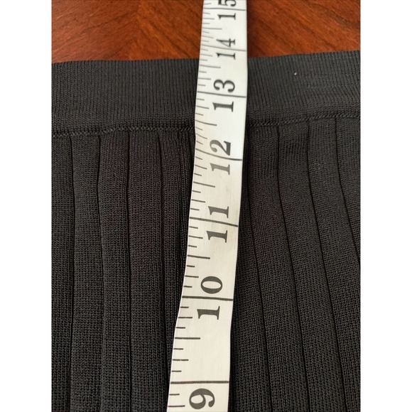 EXCLUSIVELY MISOOK WOMENS PLUS Black KNIT PANTS SIZE 3X / 24W Acrylic - Picture 7 of 9